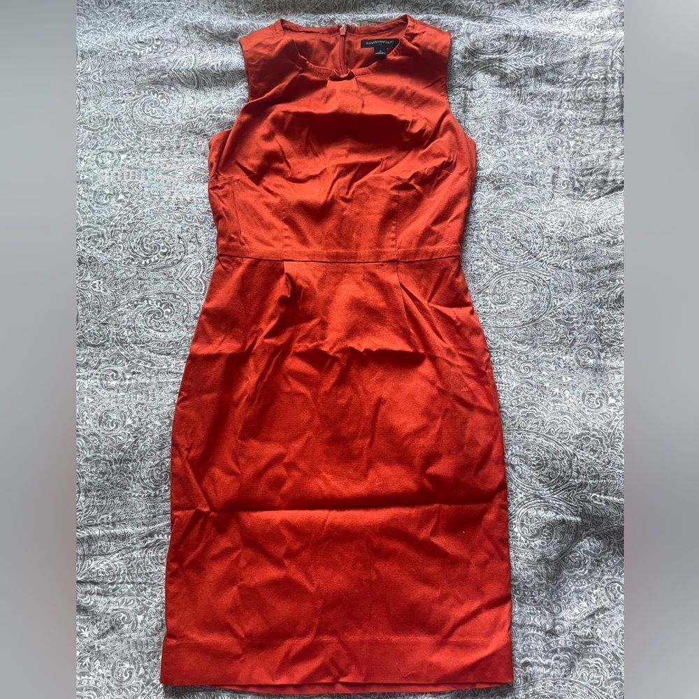Orange Banana Republic Dress